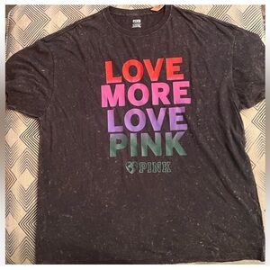 Pink VS One Size - Oversized T Shirt